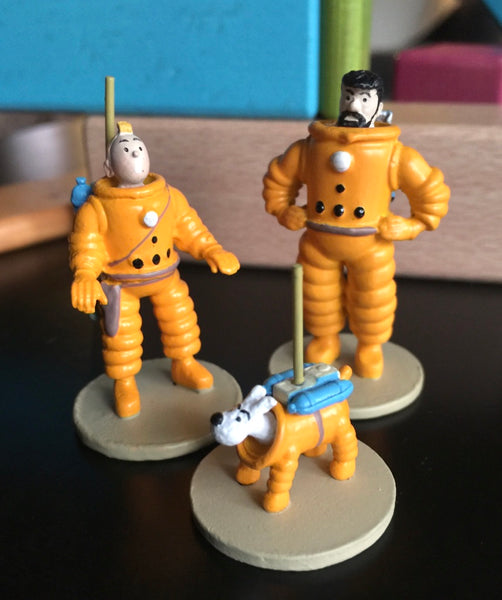 Tintin to the Moon Micro Figures - Set of 3