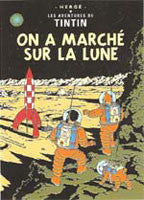 Tintin Poster - Explorers on the Moon