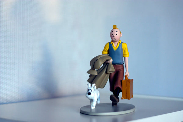 Tintin Walking Statuette