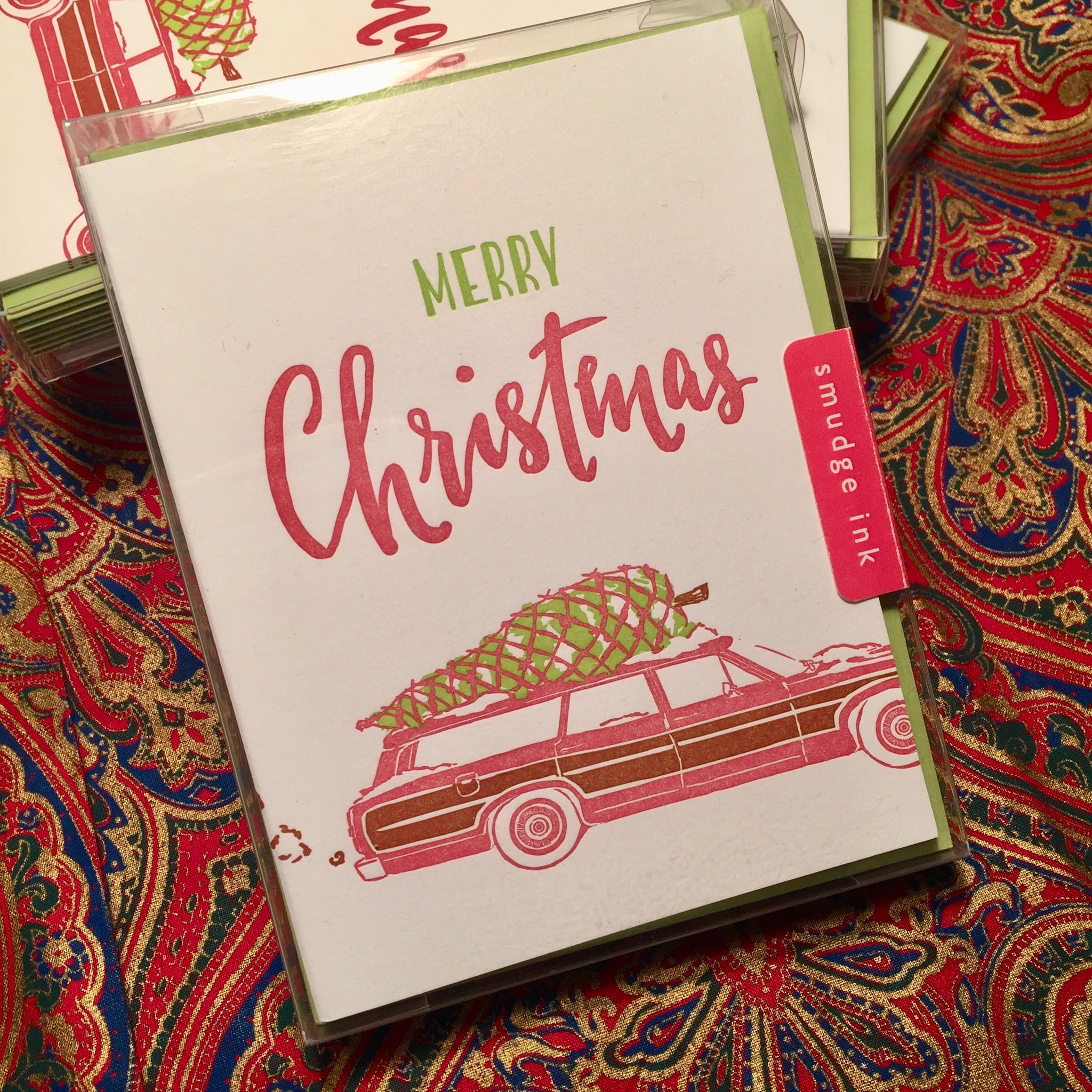 "Woodie" Christmas Cards - Boxed