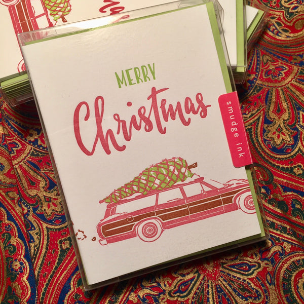 "Woodie" Christmas Cards - Boxed