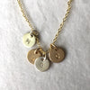 Initial Tags and Birthstone Charms