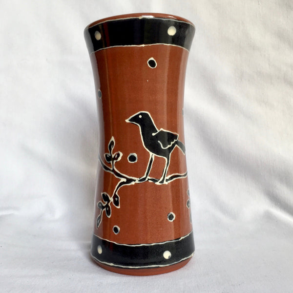 Black Bird Design Pottery