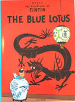 Tintin Book - The Blue Lotus