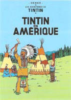 Tintin Poster - Tintin in America