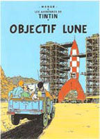 Tintin Poster - Destination Moon